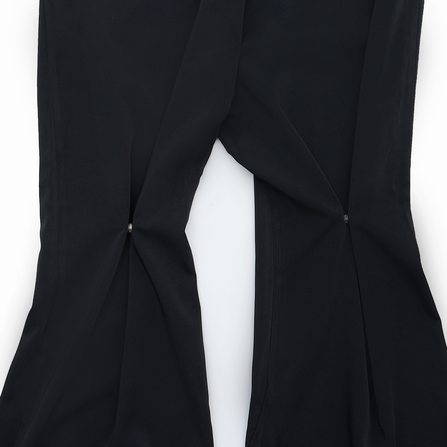 2 in 1 Pleated Pants Black