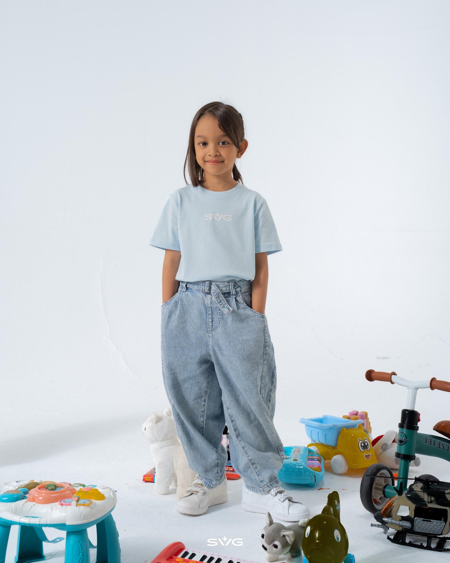 KIDS BLUE TEE