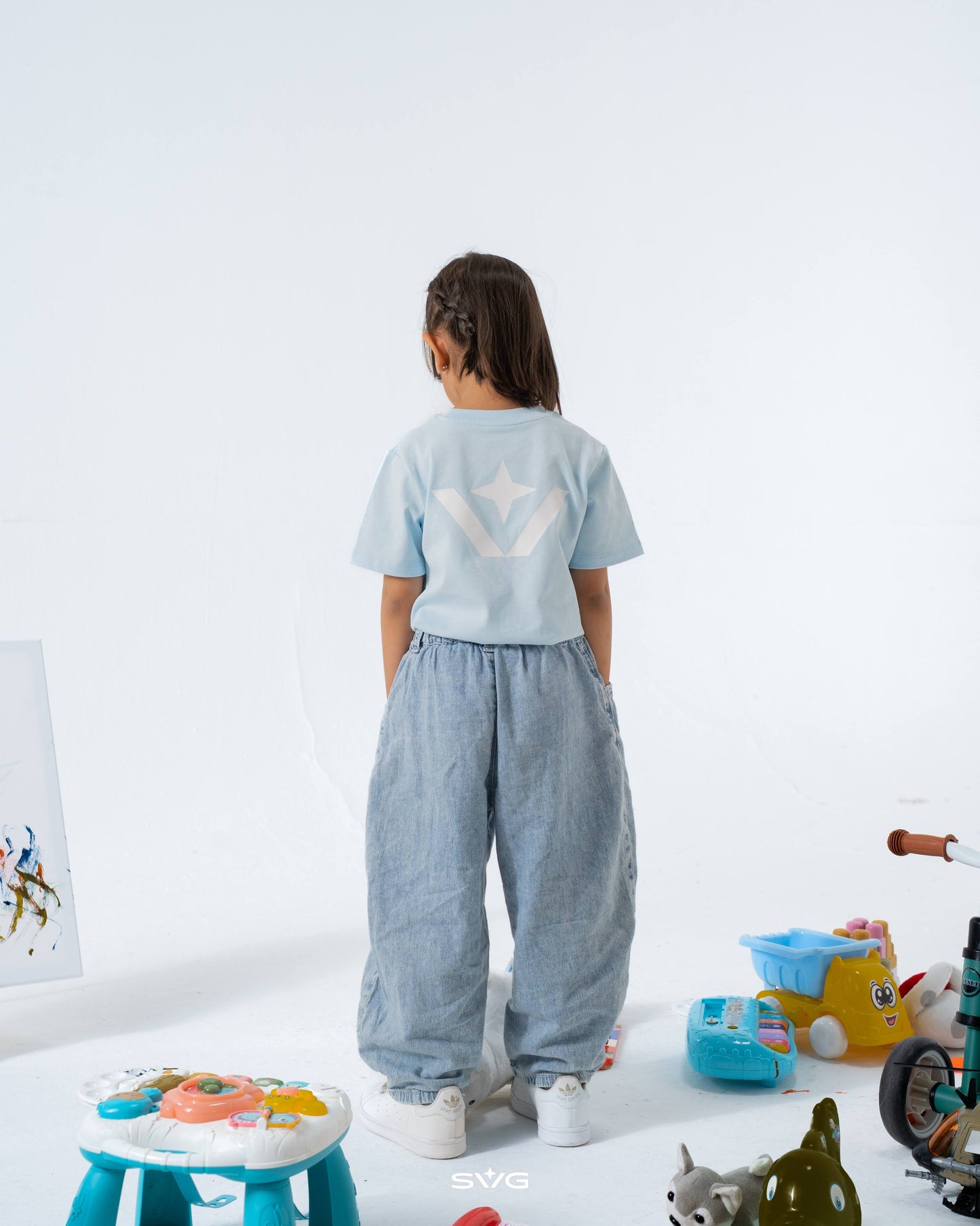 KIDS BLUE TEE