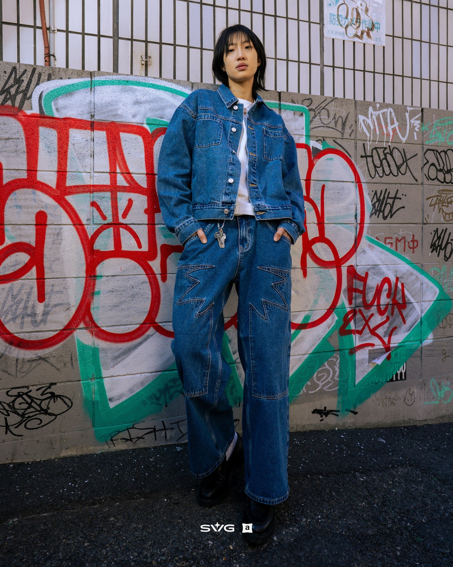 Astral Oyabun Blue Jeans
