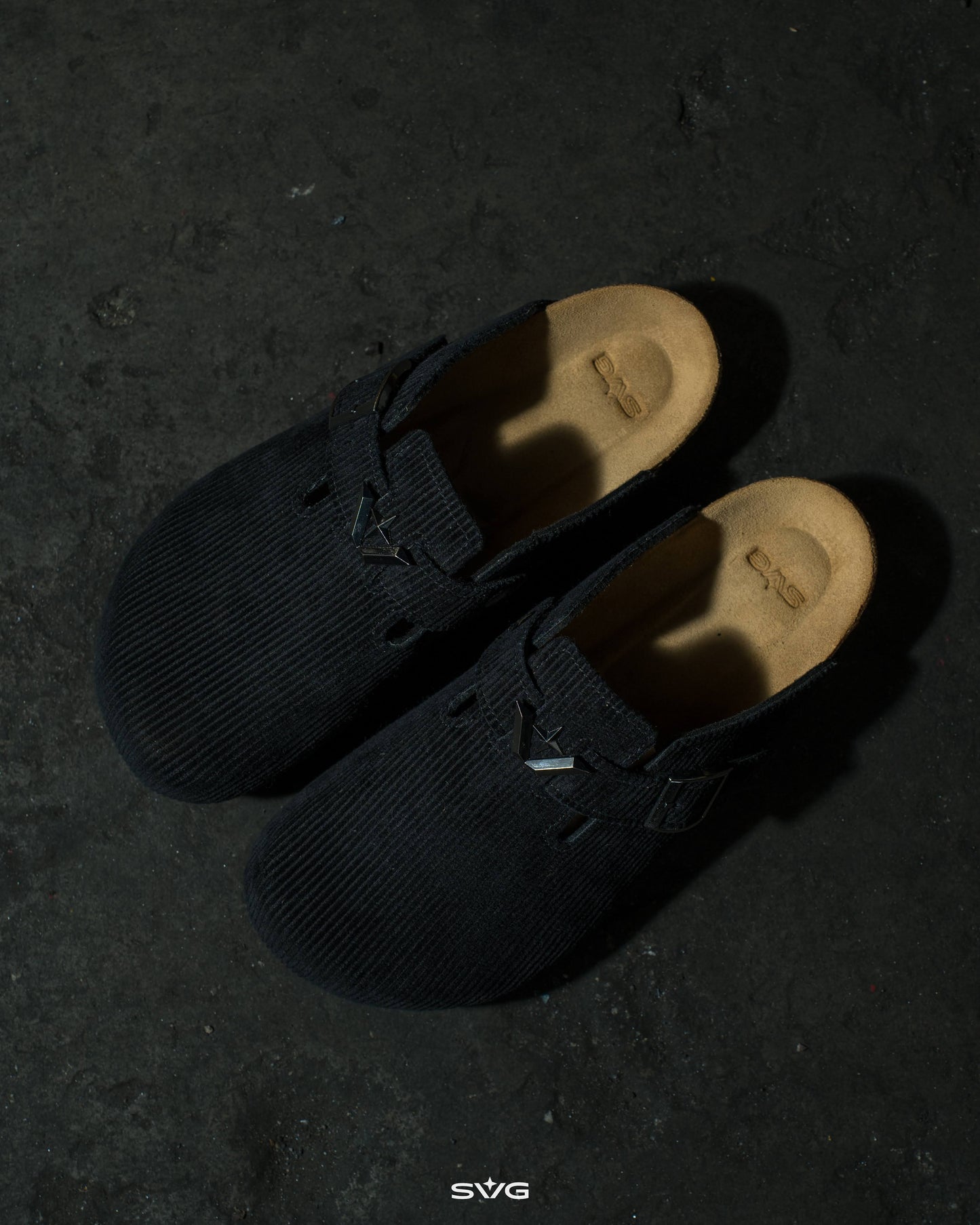 Cordouiré Black Slip-On