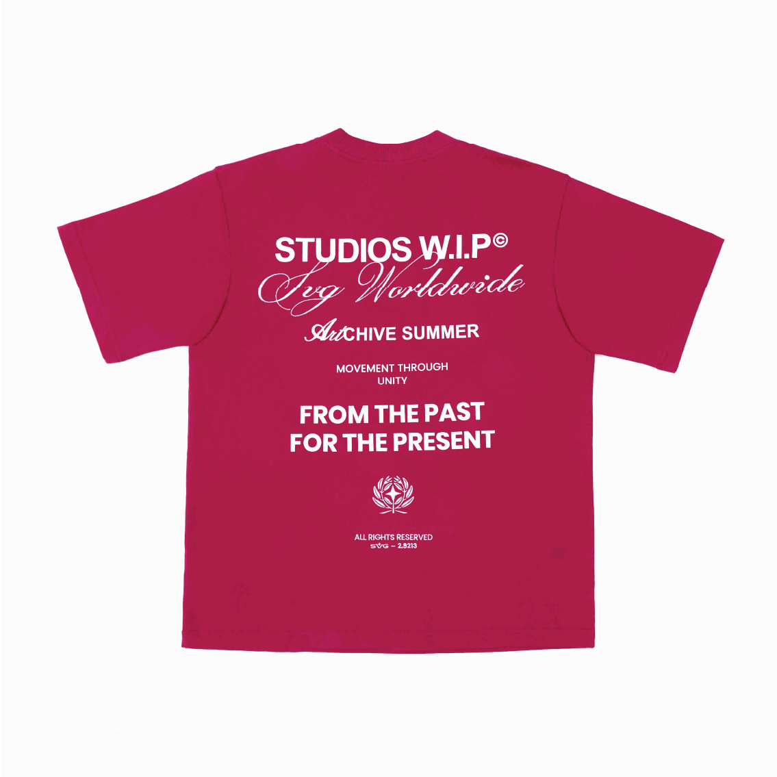 SS26 WIP TEE PINK