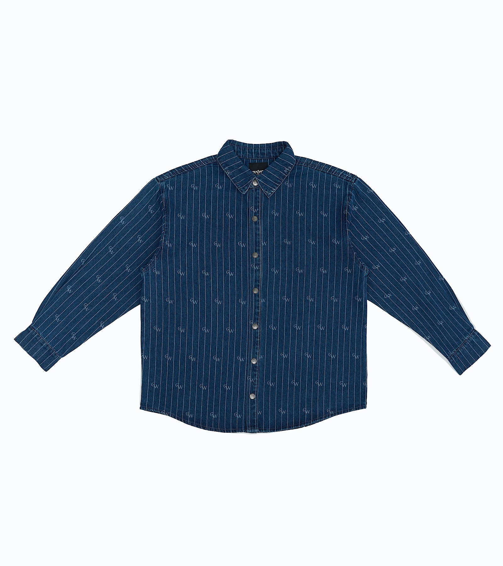 Denim Button Shirt Dark Blue – SVG Worldwide