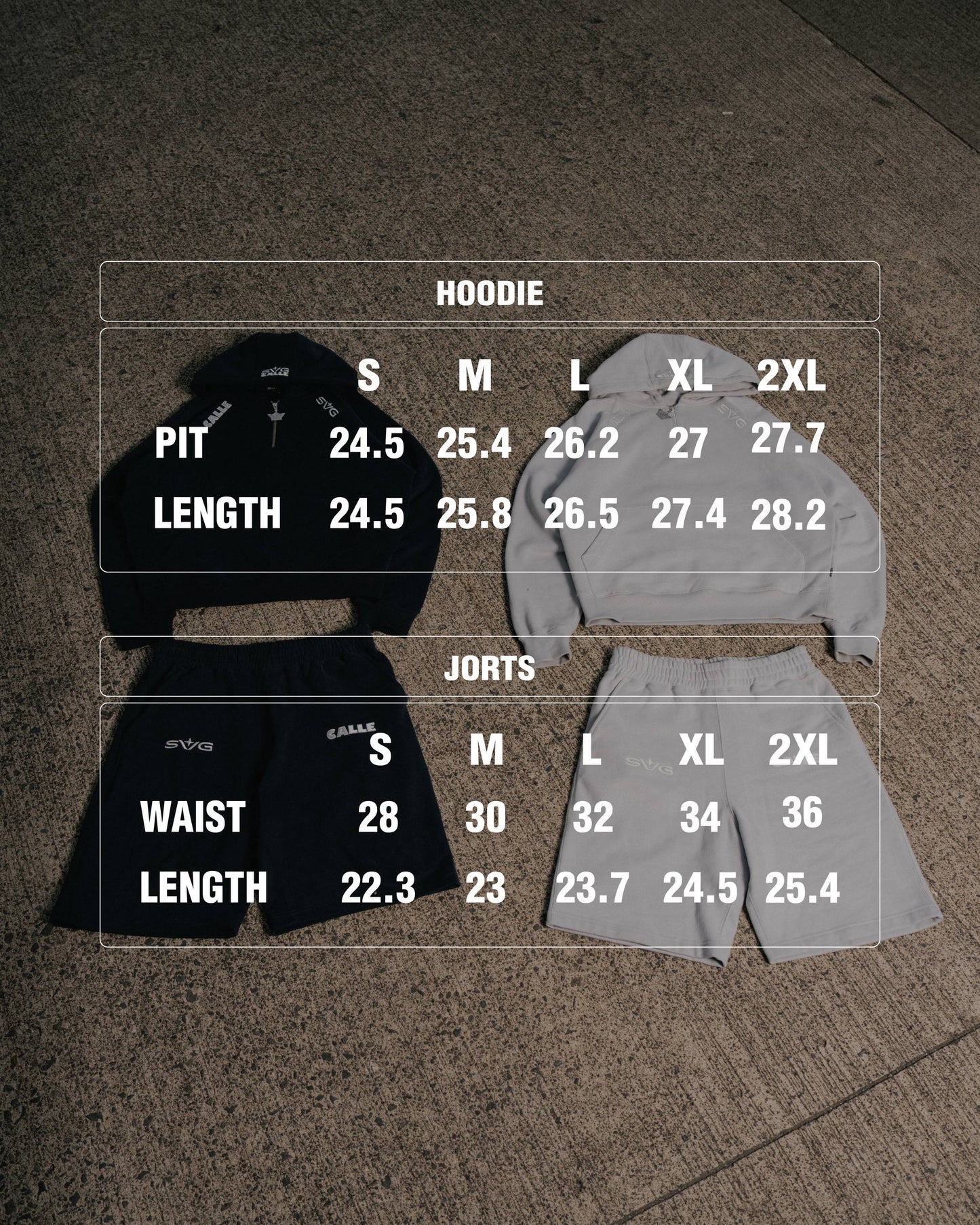 Halfzip Hoodie Set Grey