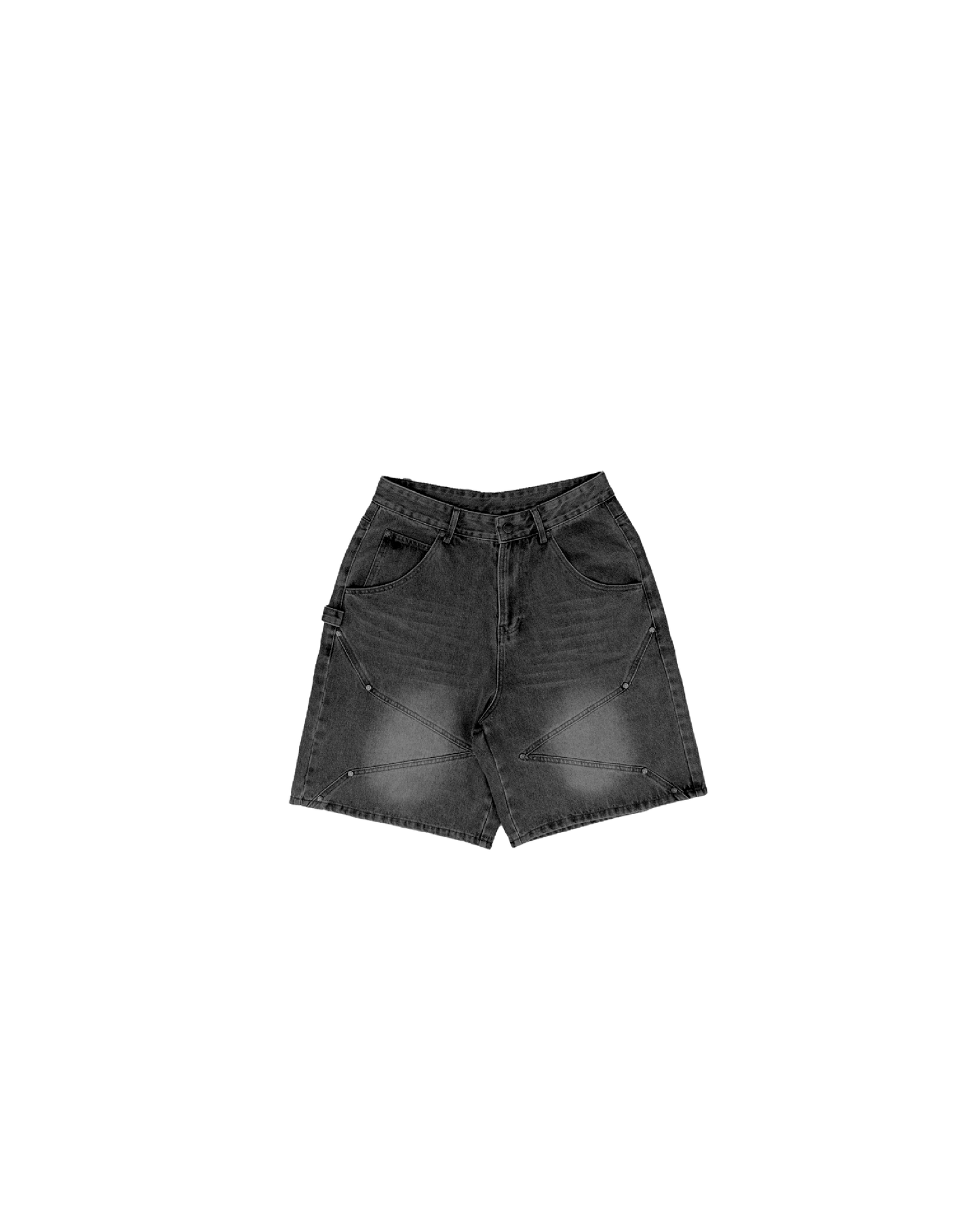 Astral Black Wash Jorts