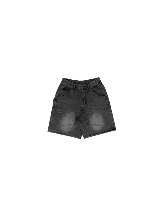 Astral Black Wash Jorts