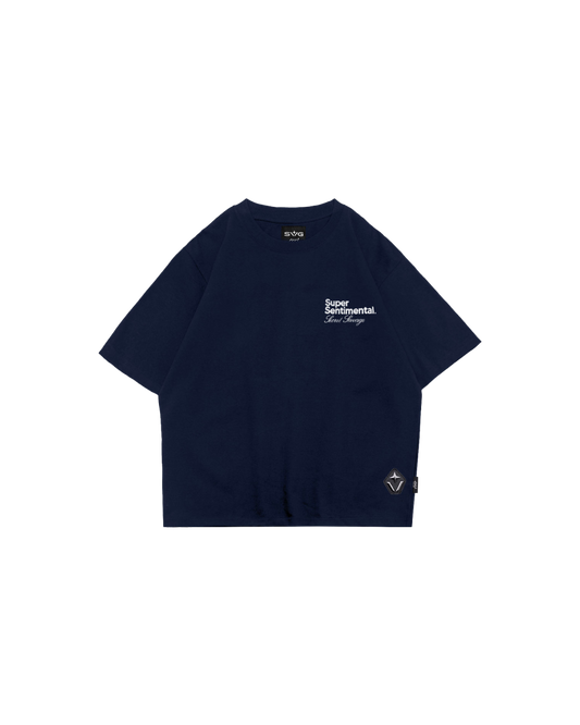 Initial NavyBlue Tee