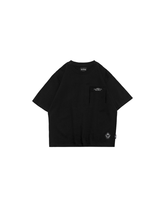 Black Pocket Tee