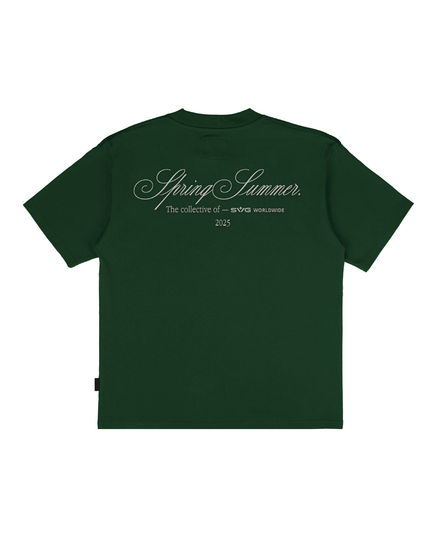 Spring Summer Green 25 Cursive Tee