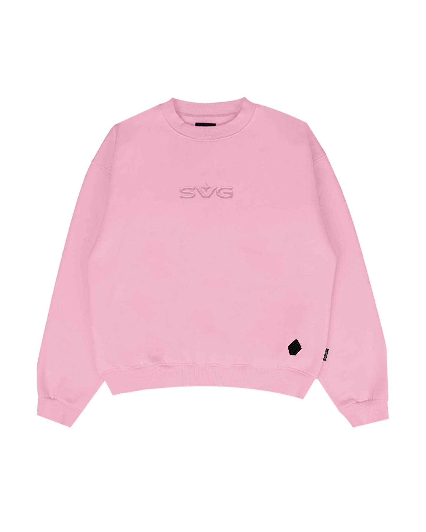 Victory Embroidery Pink Crewneck