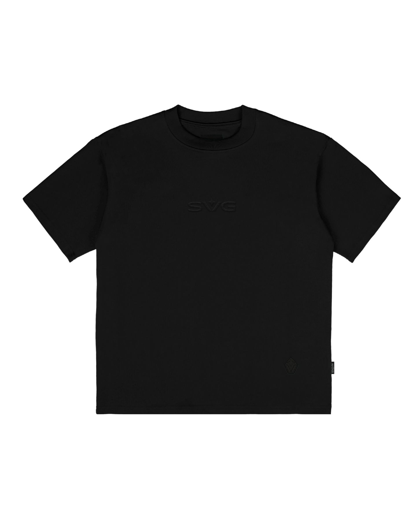 Embroidery Victory Black Tee