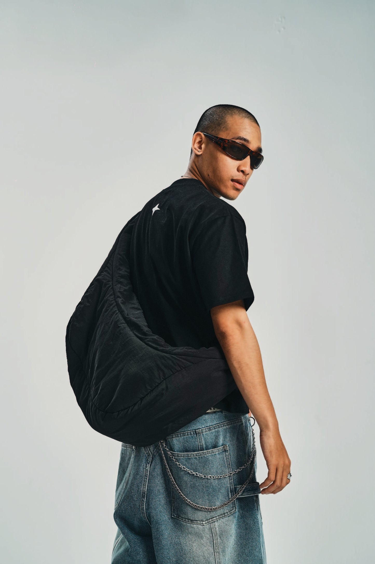 I Love SVG Black Tee