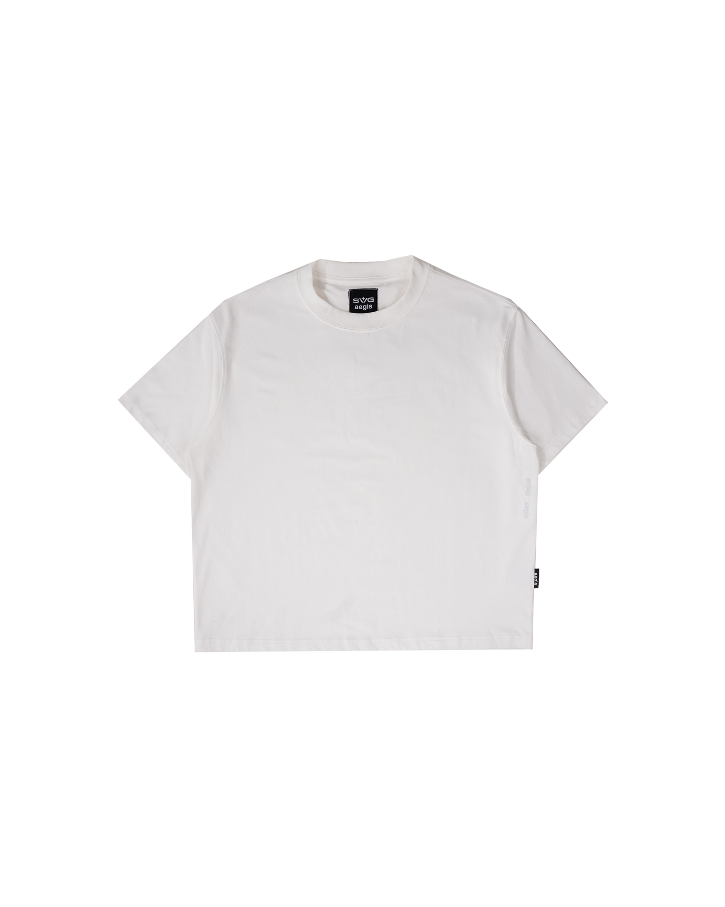 Céleste White Crop Tee