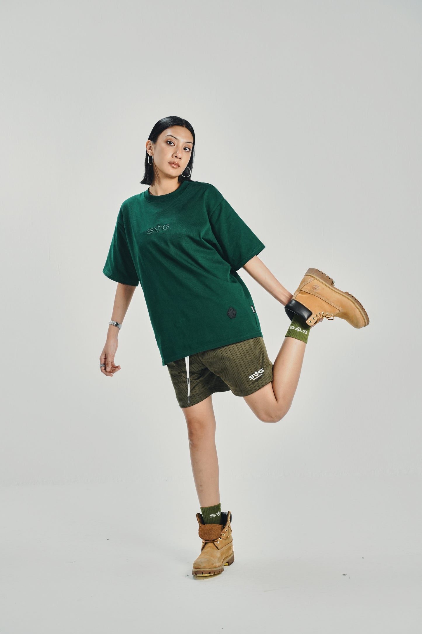 SVG Mesh Green Short