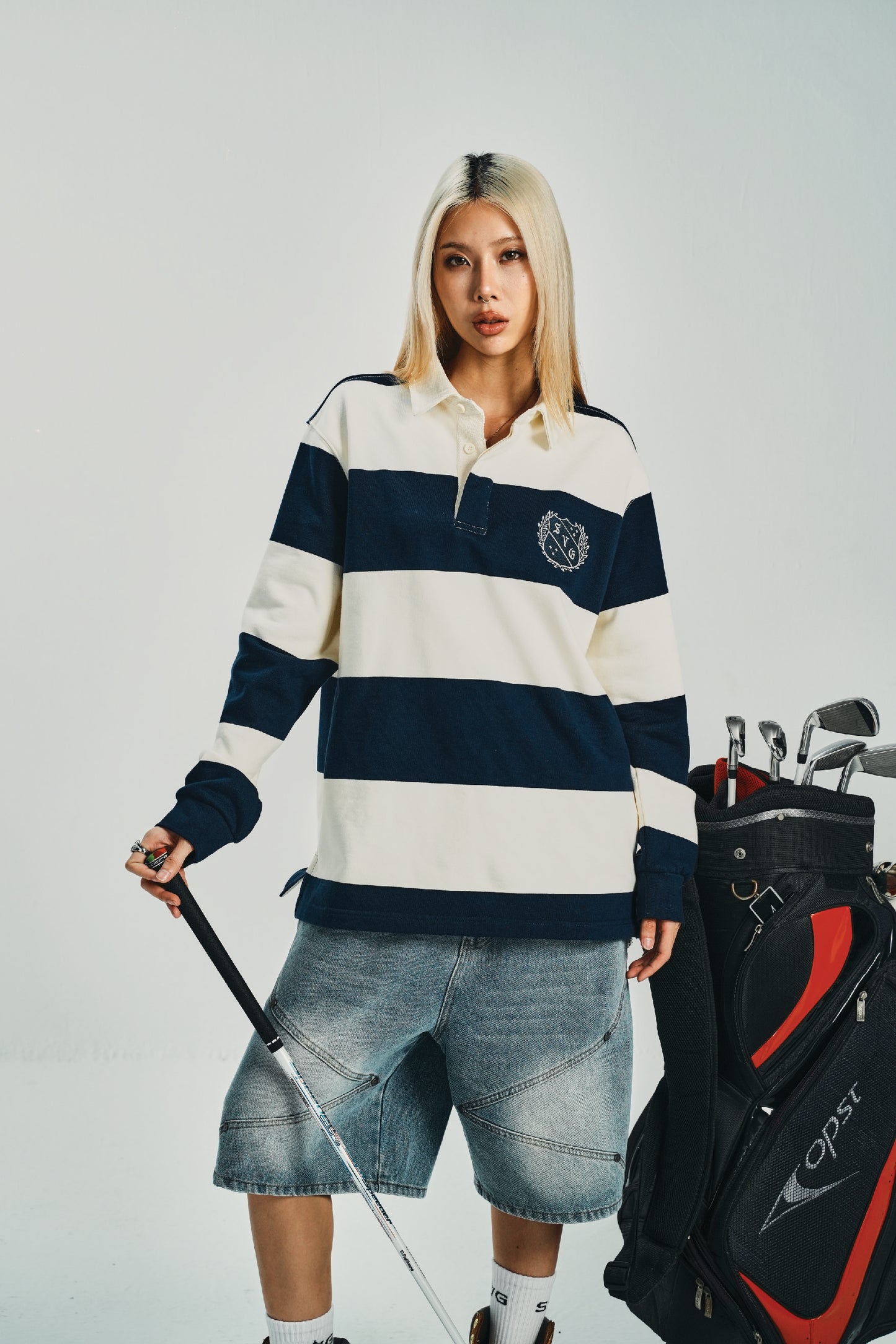 Collective Polo Navy Blue
