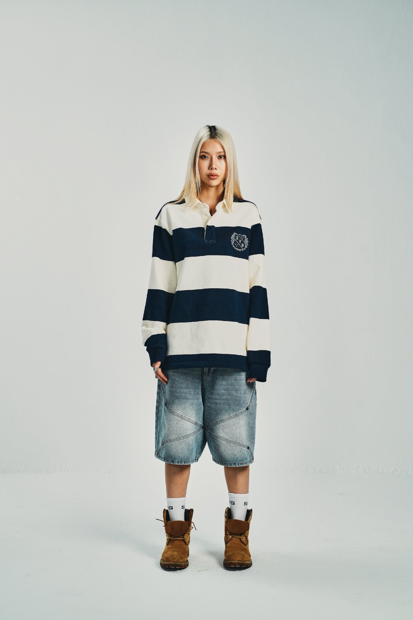 Collective Polo Navy Blue
