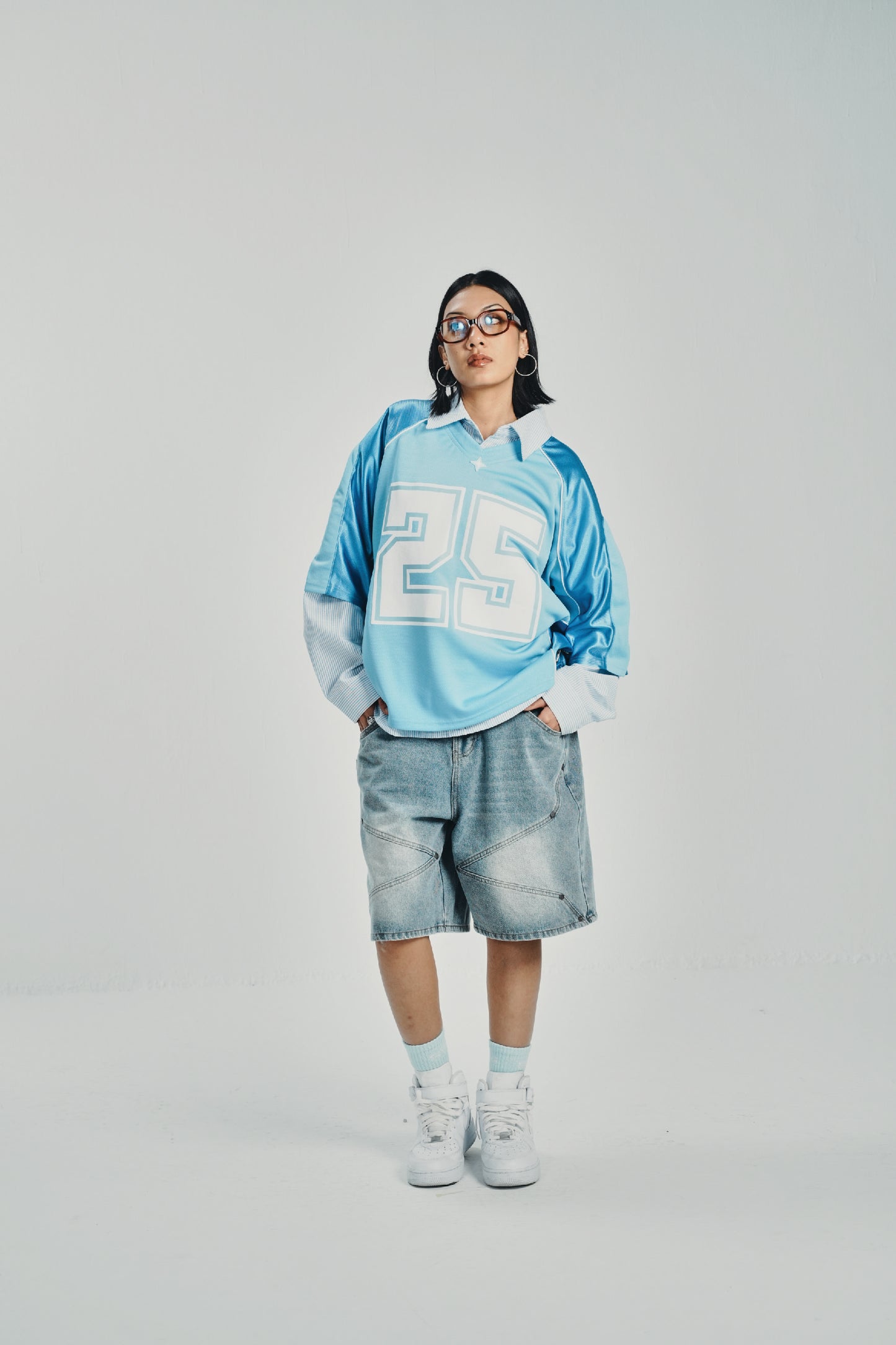 Summer Gamebreaker Soft Blue Mesh Jersey