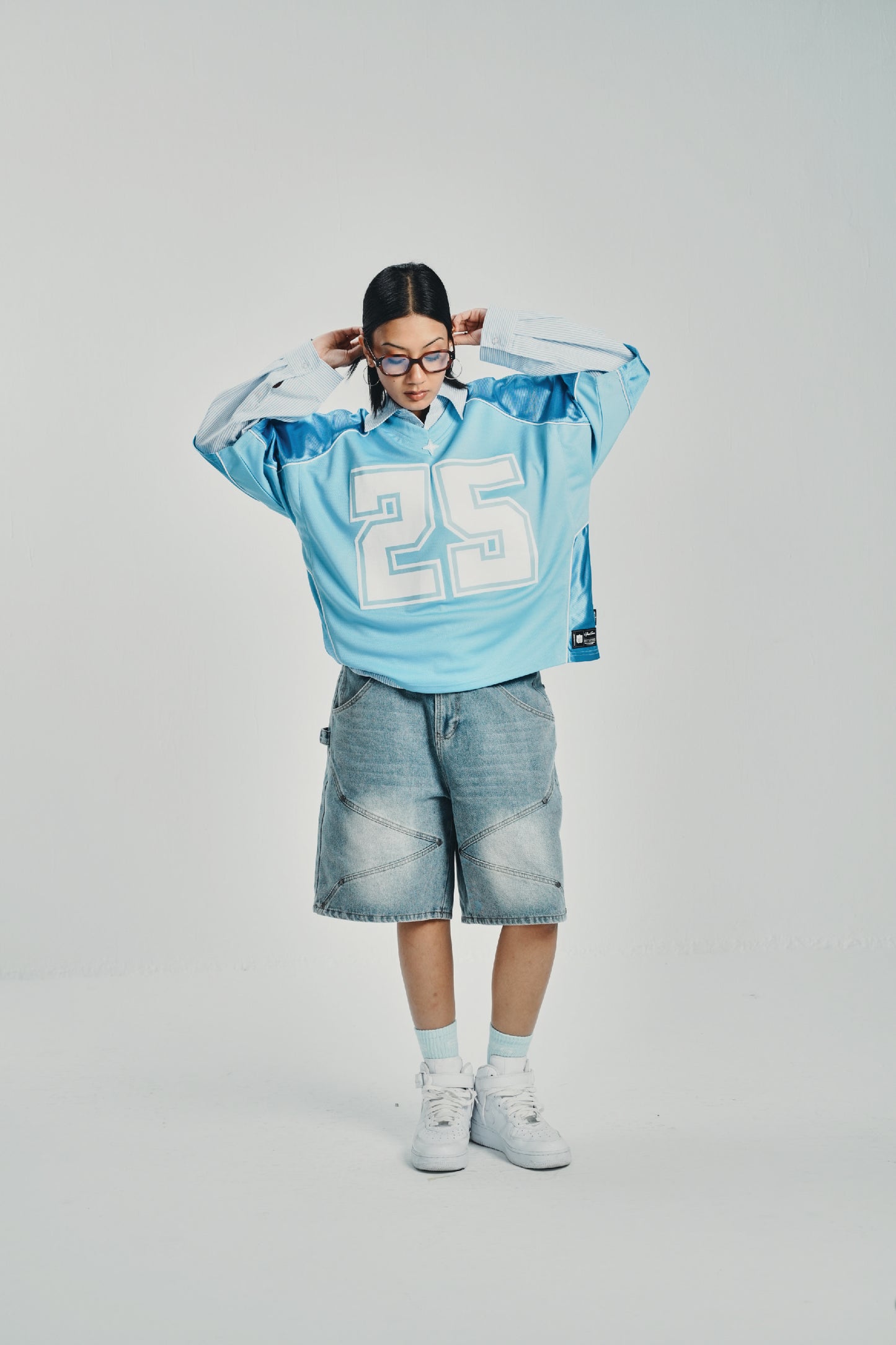 Summer Gamebreaker Soft Blue Mesh Jersey