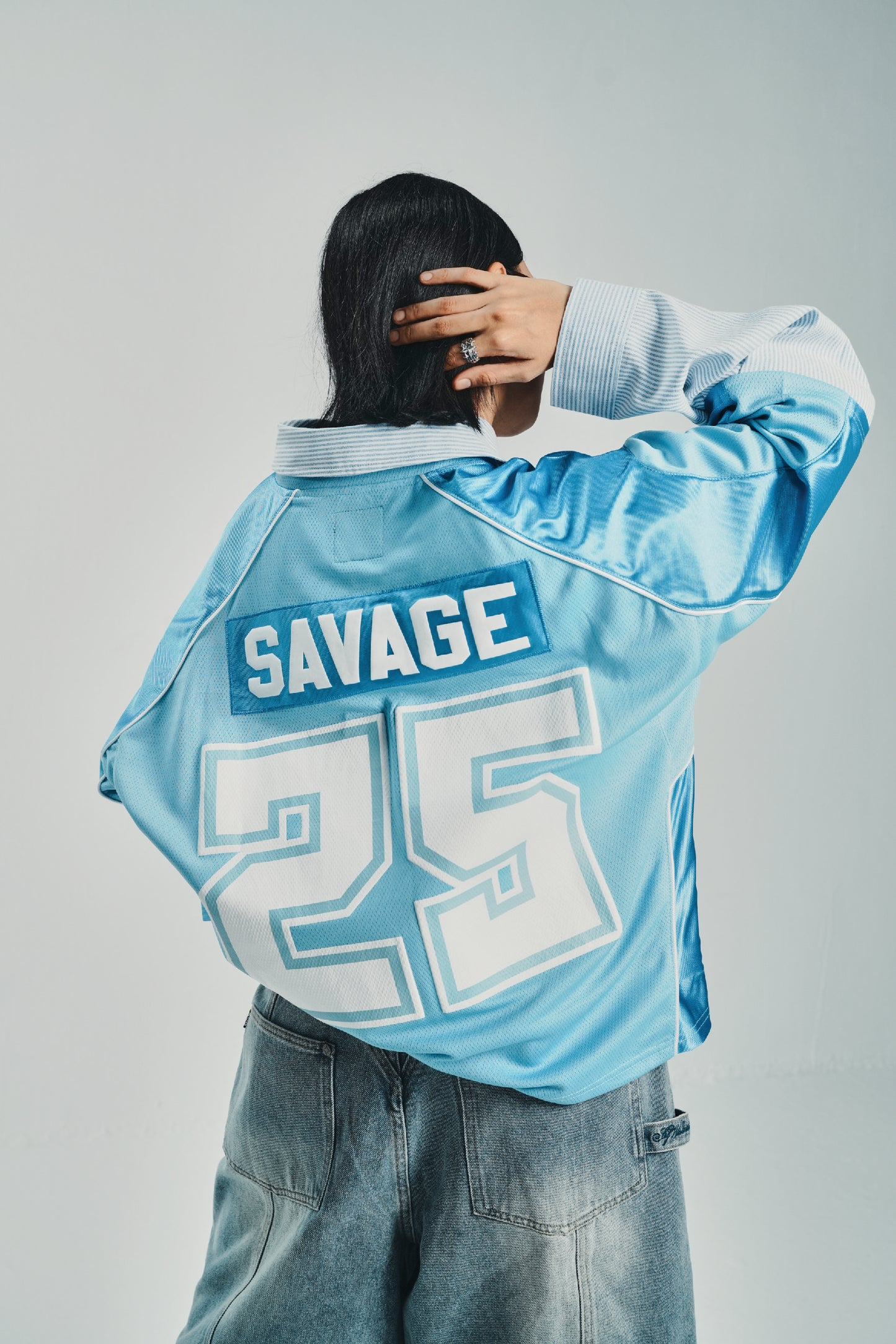 Summer Gamebreaker Soft Blue Mesh Jersey