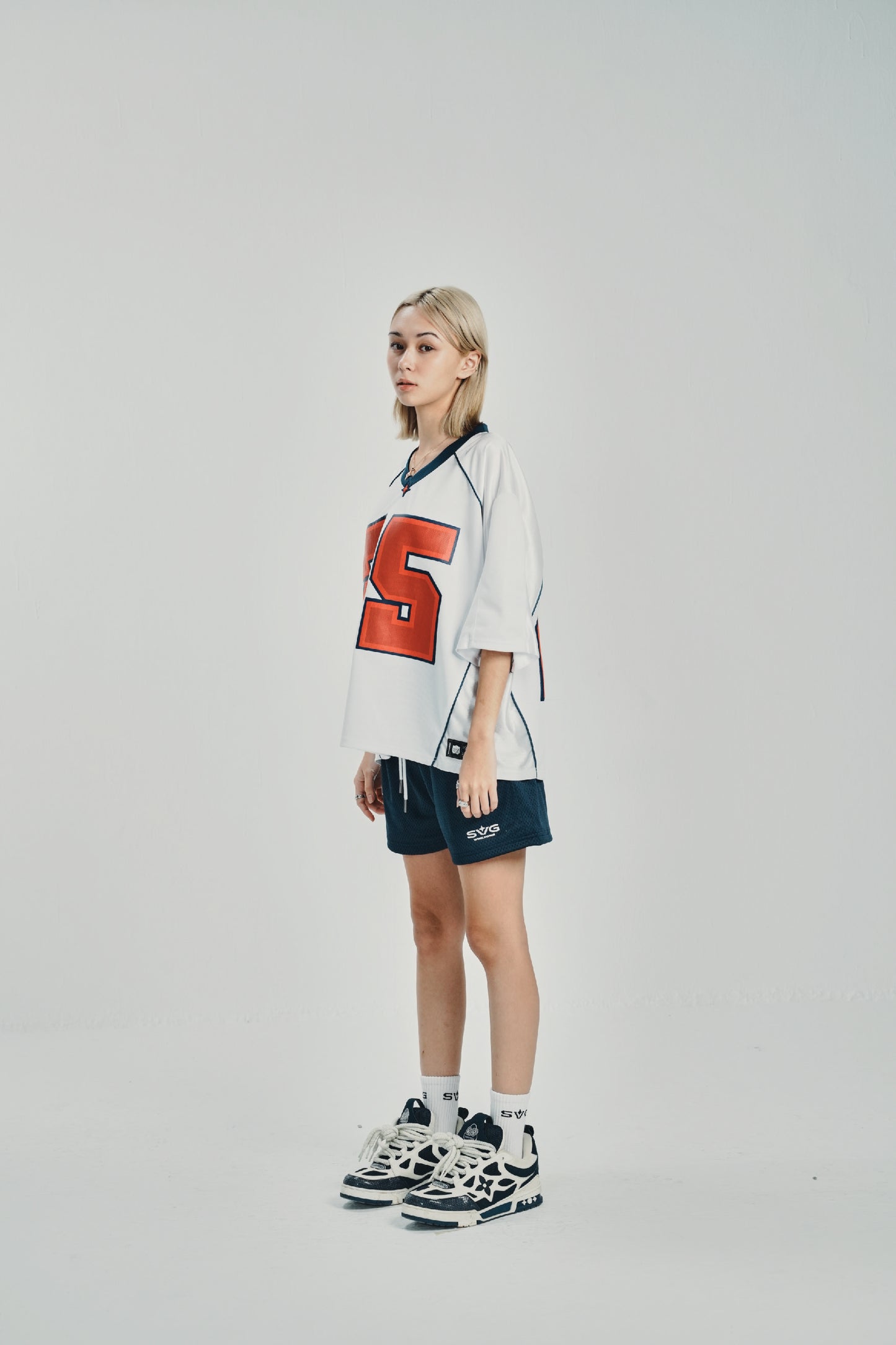 Summer Gamebreaker White Mesh Jersey