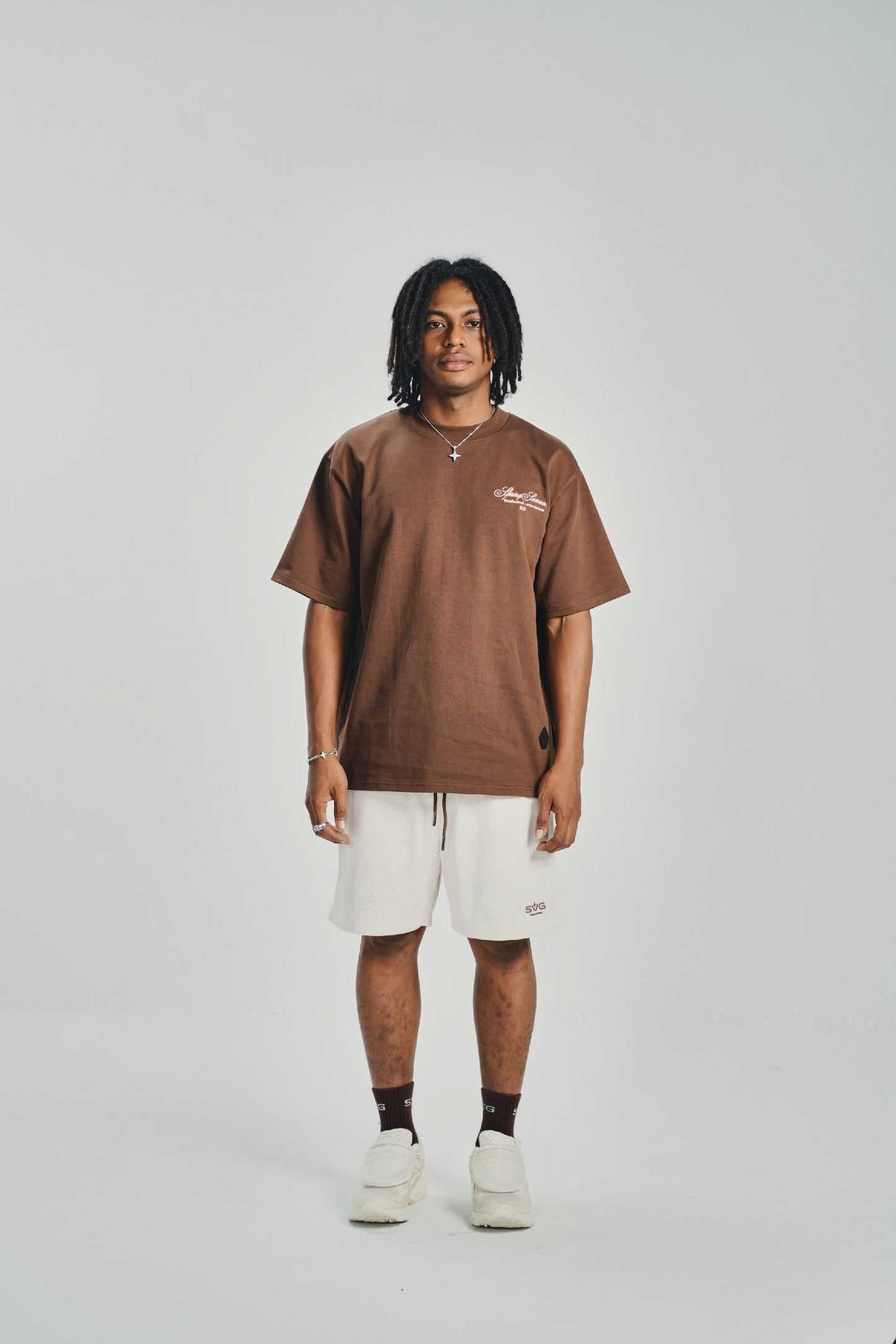 Spring Summer Brown 25 Cursive Tee