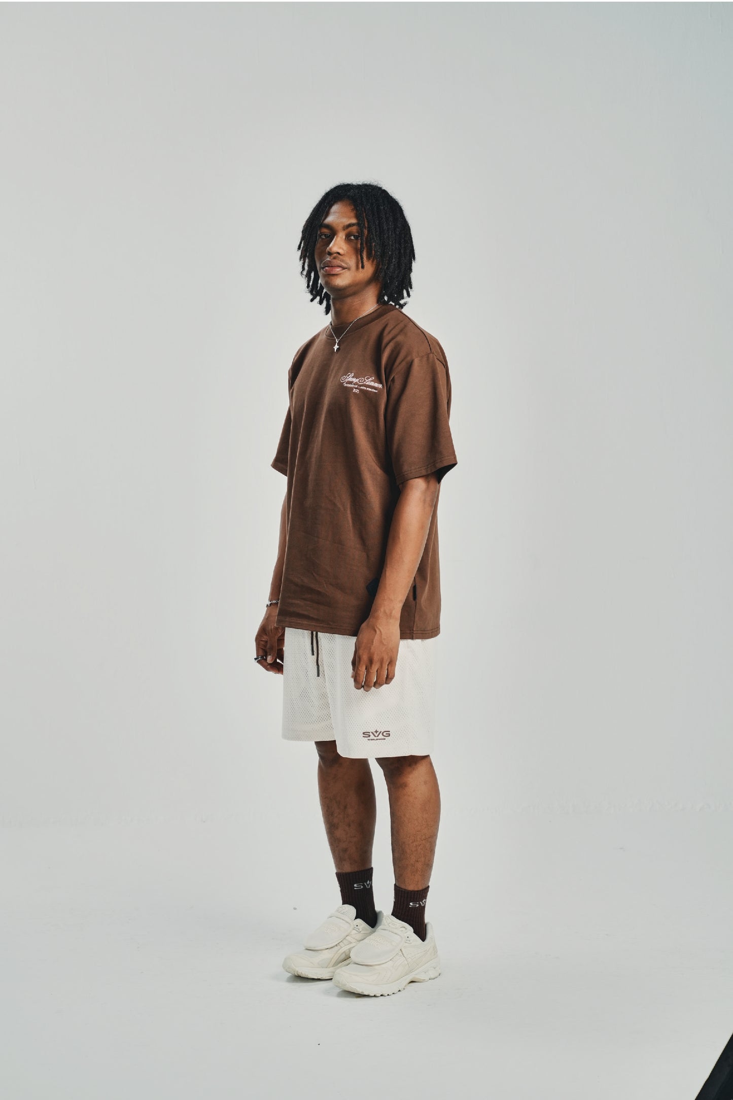 SVG Mesh Beige Short