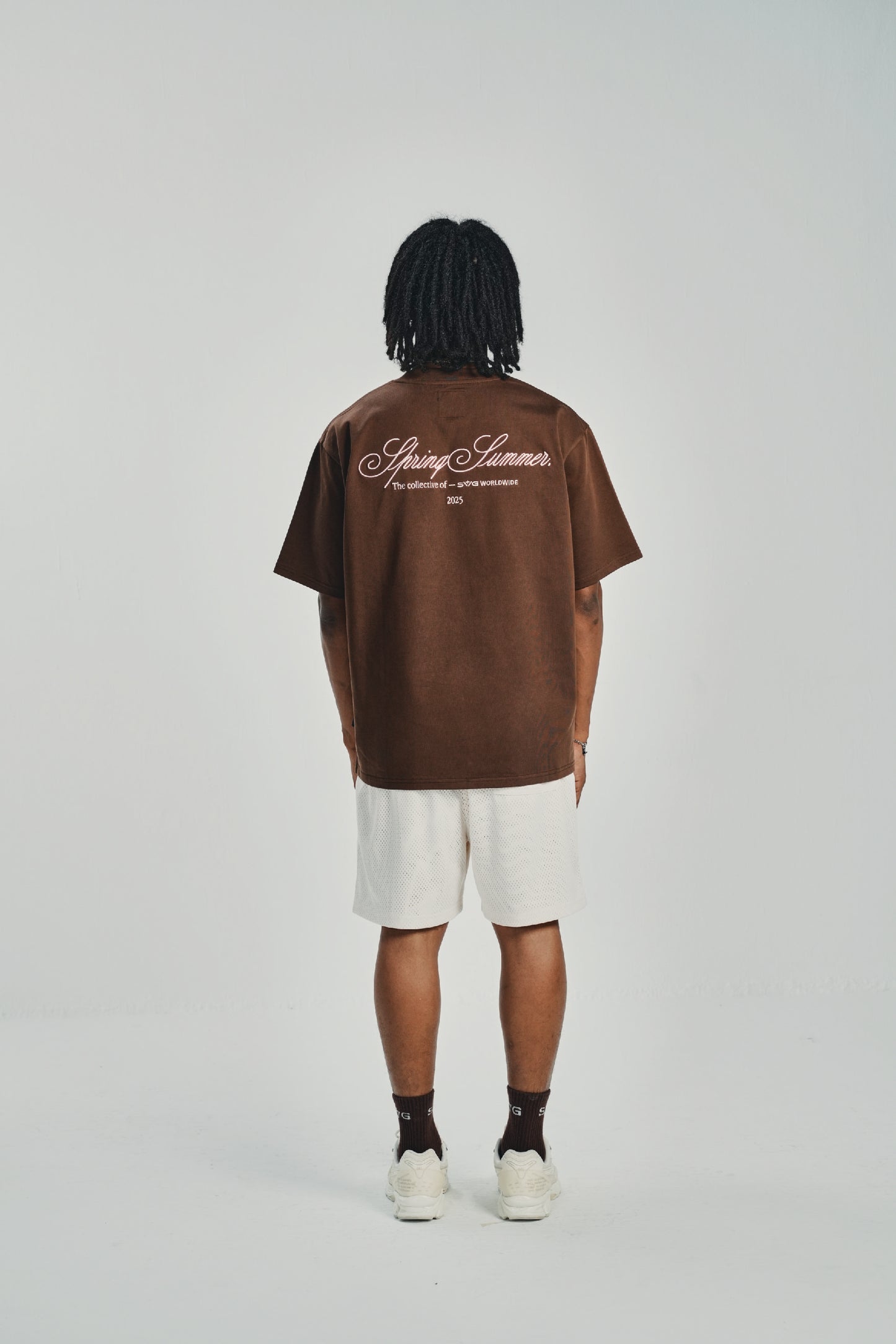 Spring Summer Brown 25 Cursive Tee