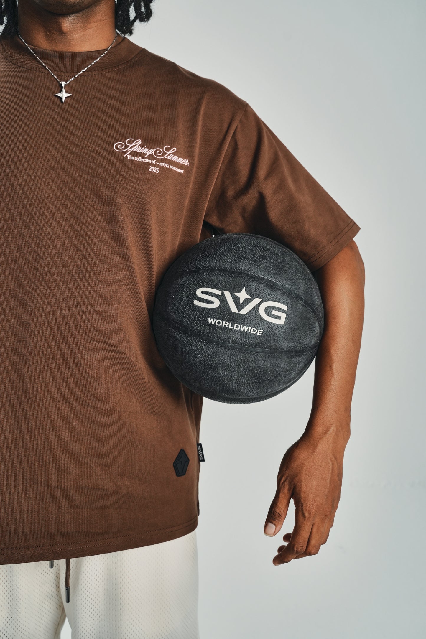 Spring Summer Brown 25 Cursive Tee