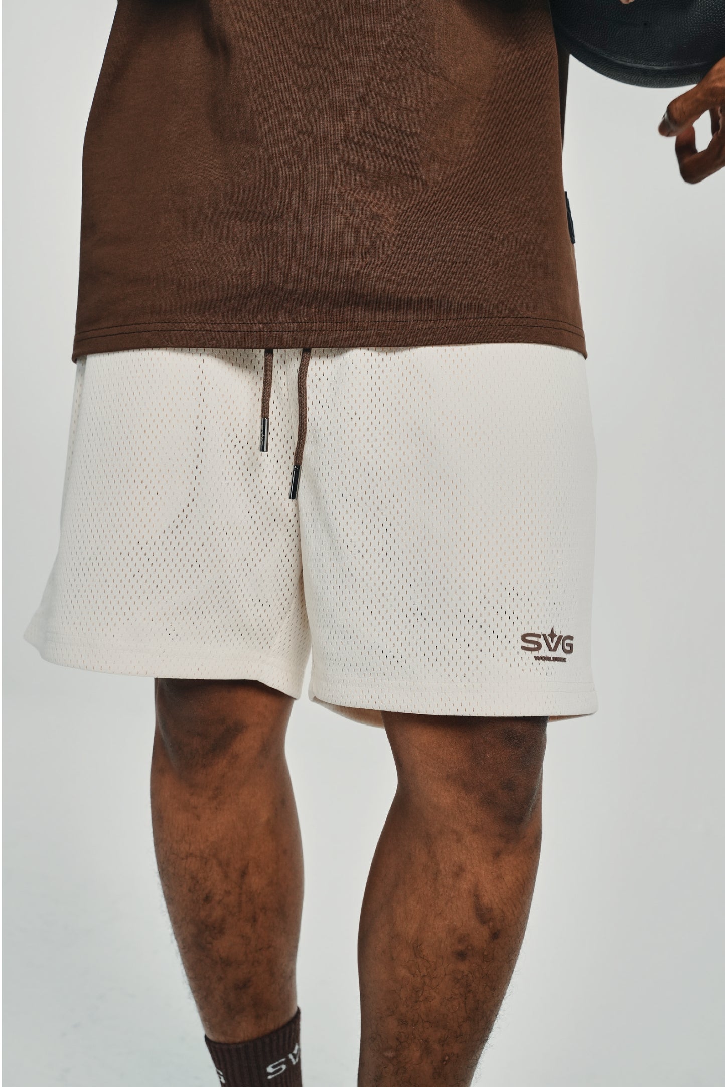 SVG Mesh Beige Short