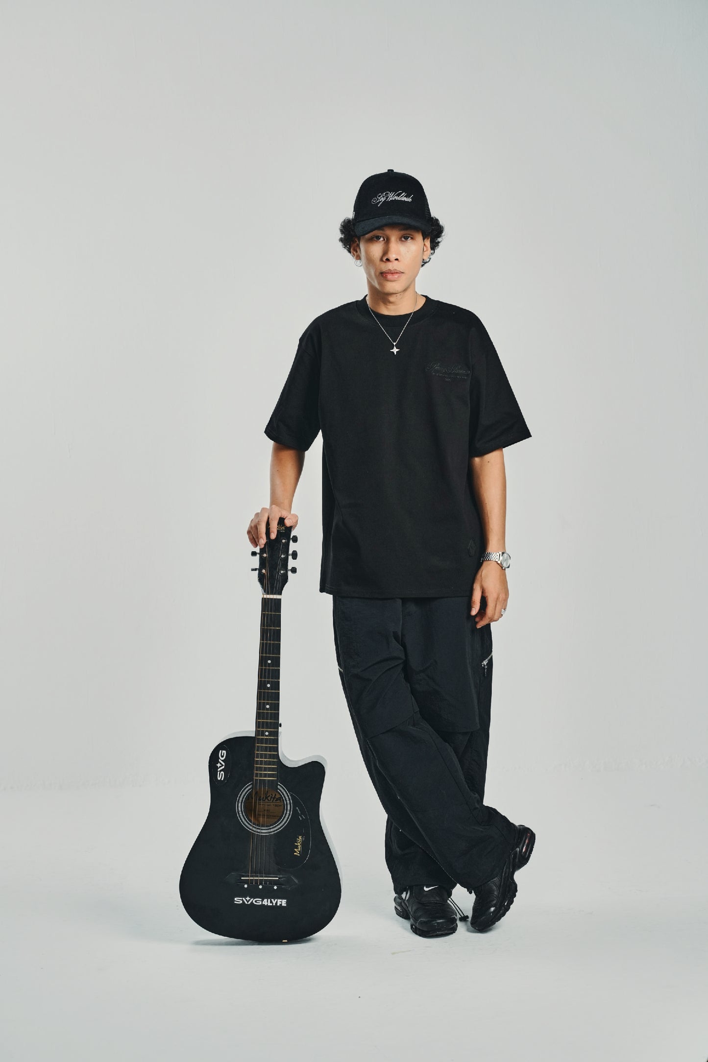 Parachute Black Pants