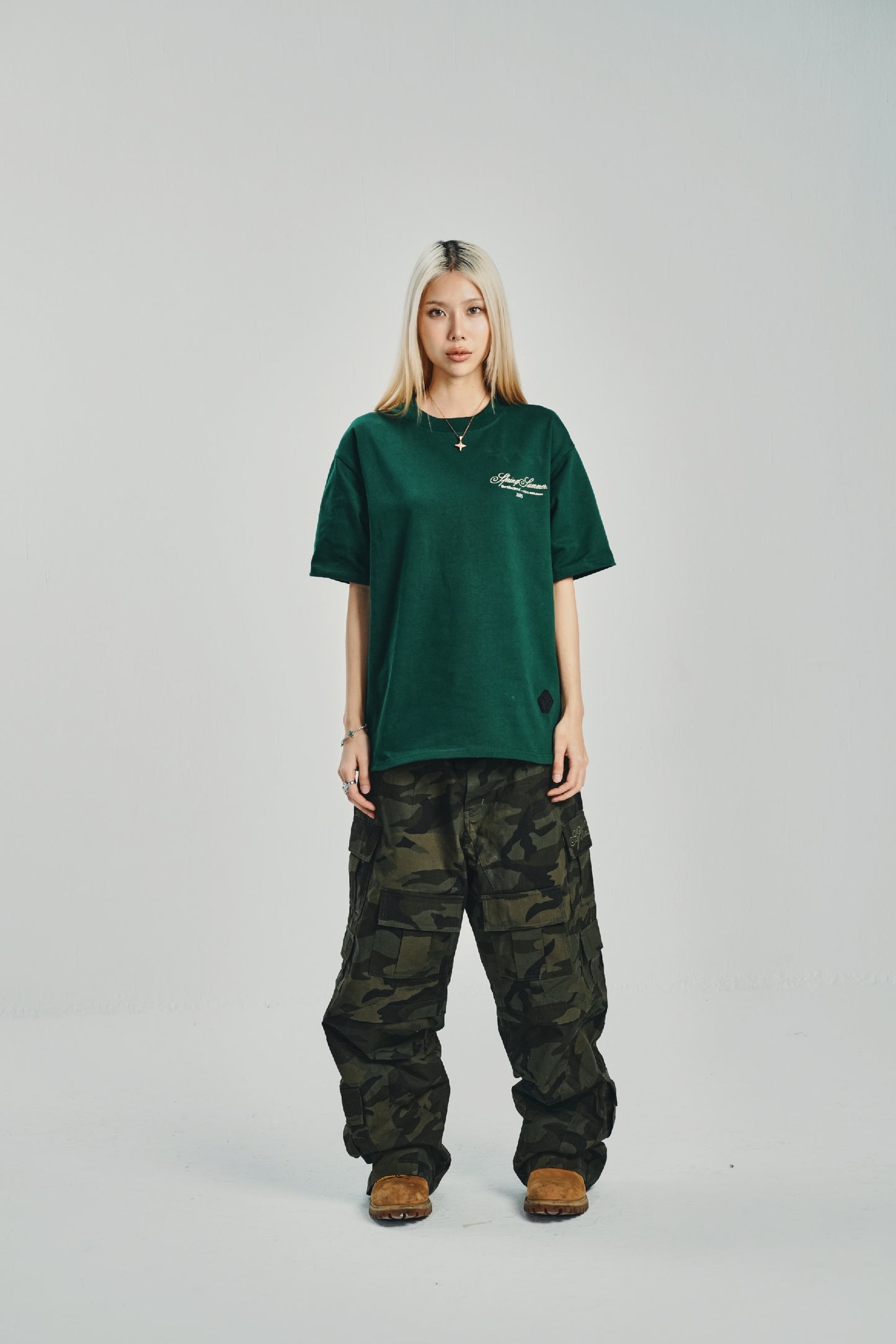 Spring Summer Green 25 Cursive Tee
