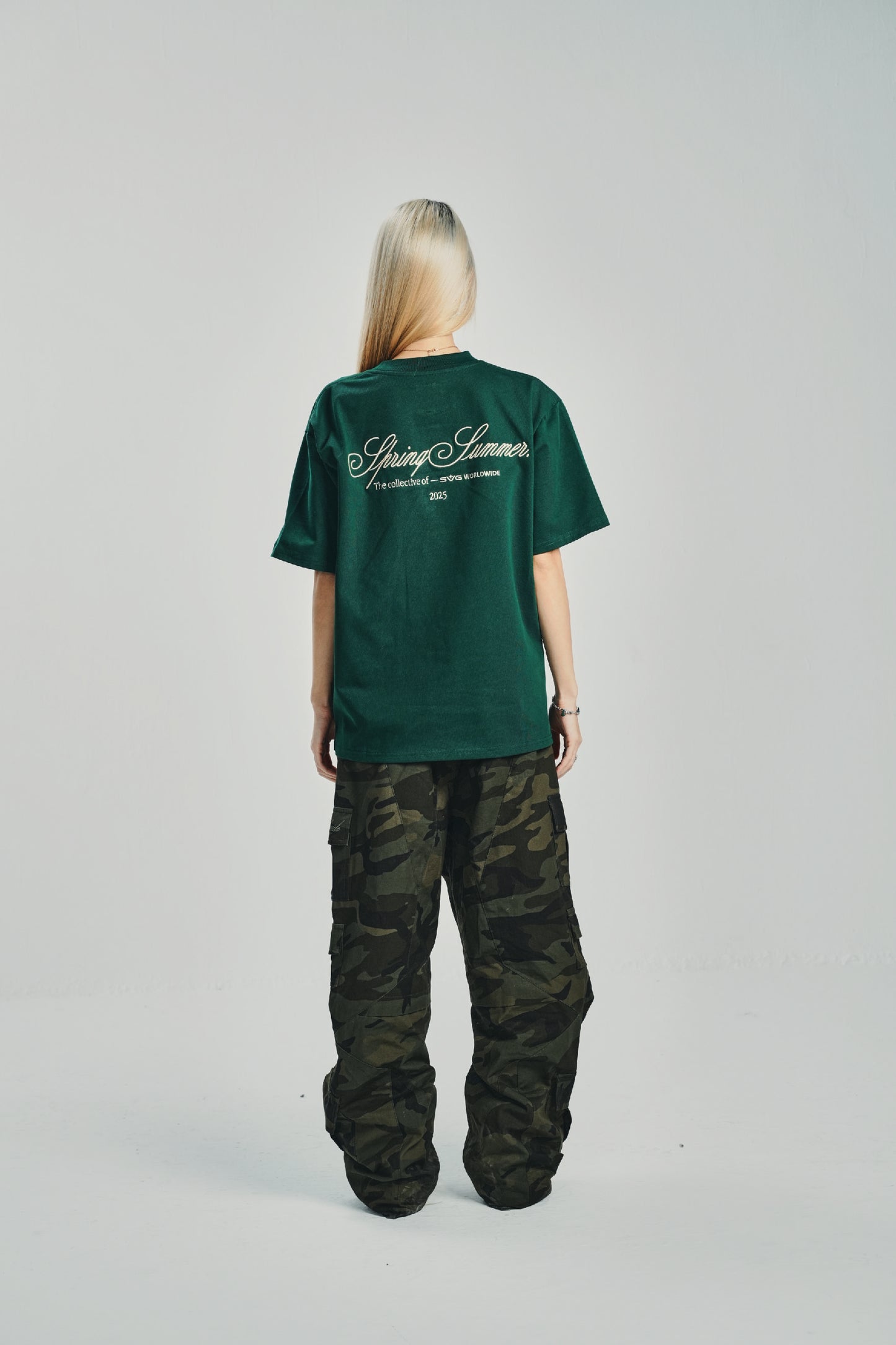 Spring Summer Green 25 Cursive Tee