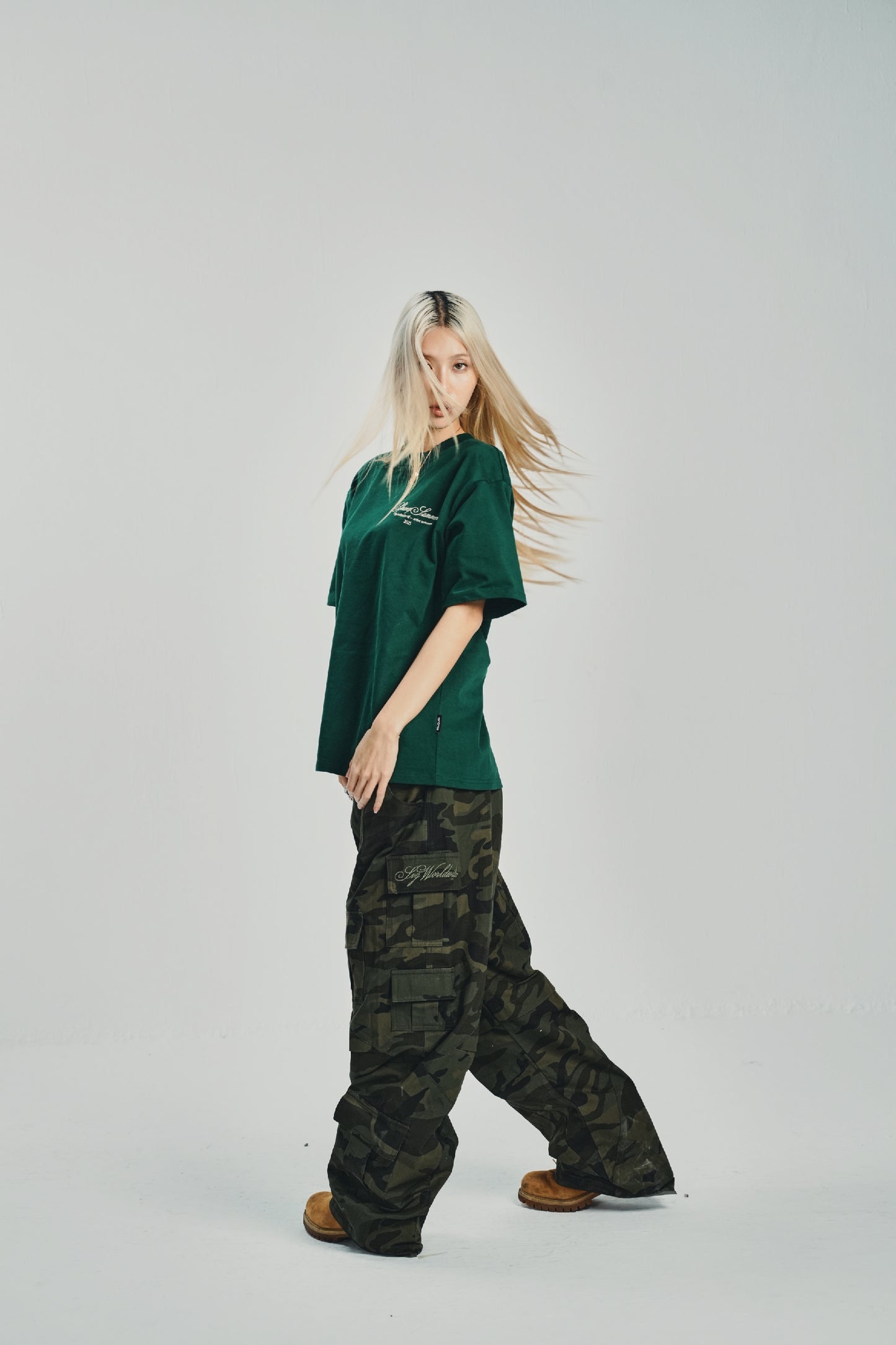 Spring Summer Green 25 Cursive Tee