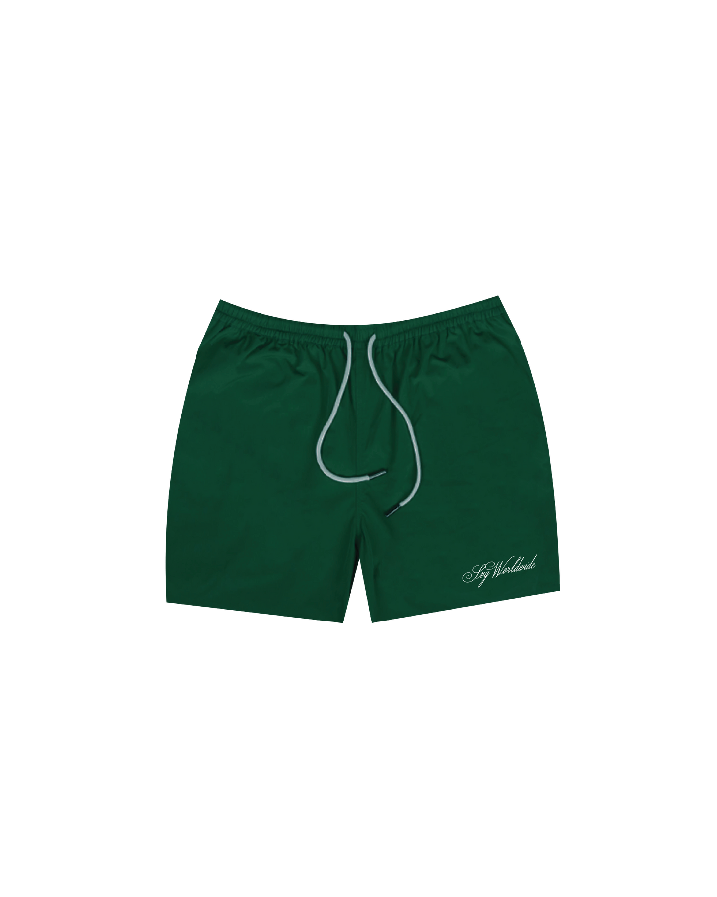 Cursive Green Short