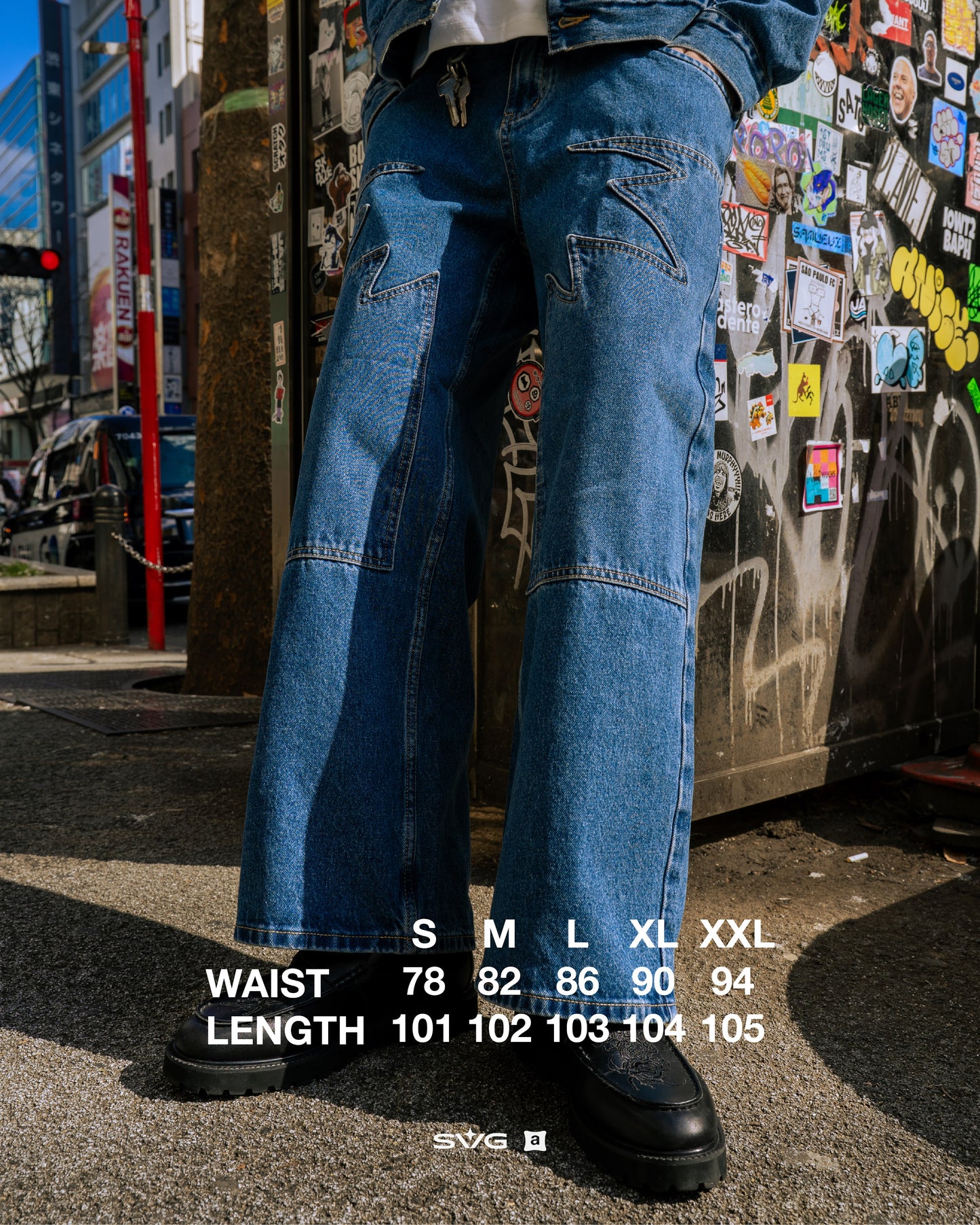 Astral Oyabun Blue Jeans