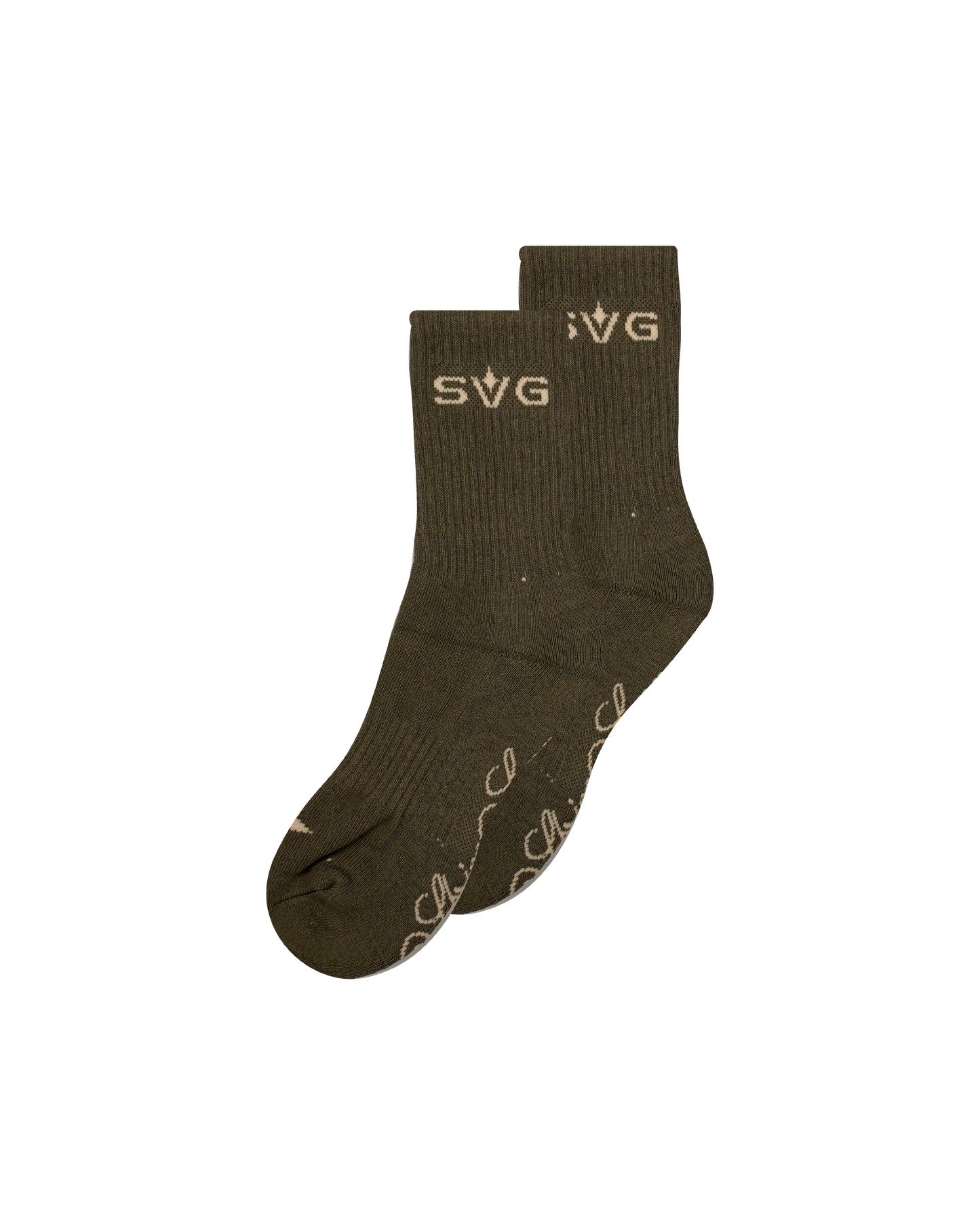 Olive Green Socks