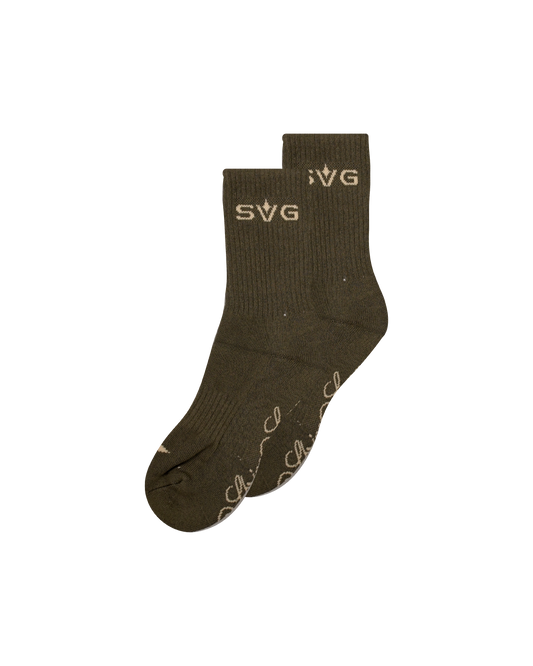 Olive Green Socks