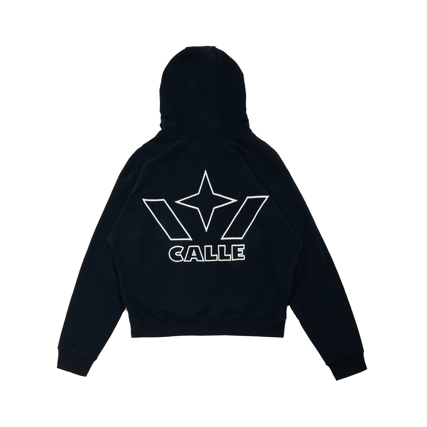 Halfzip Hoodie Set Black