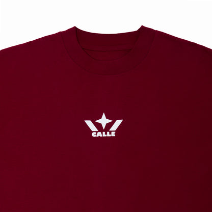 Logo Tee Maroon