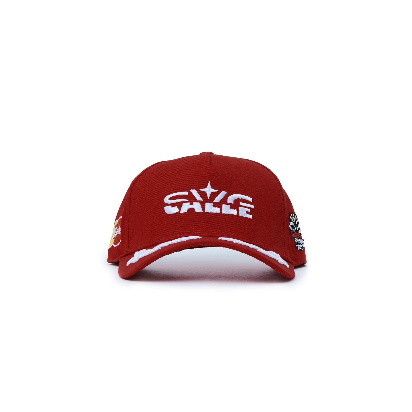 6-Panel Racing Cap Red