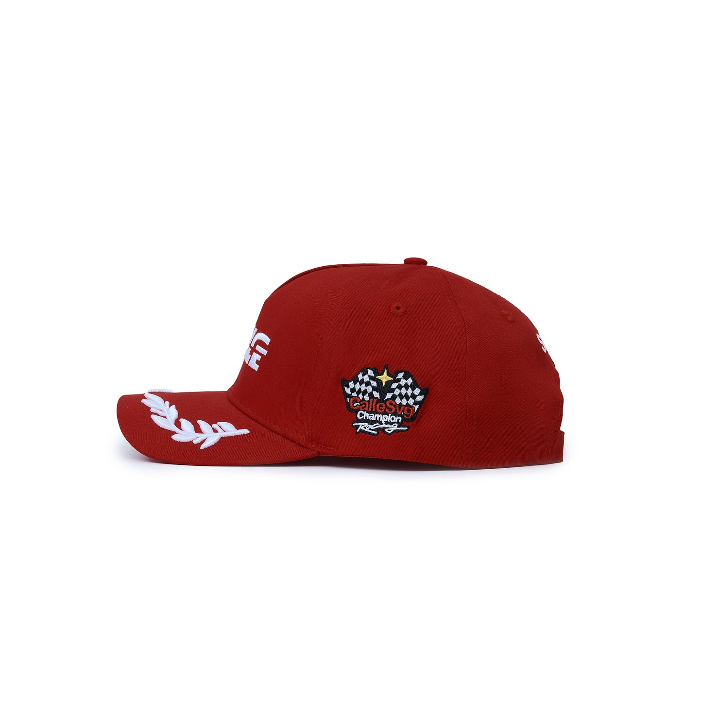 6-Panel Racing Cap Red