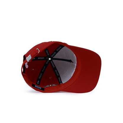 6-Panel Racing Cap Red