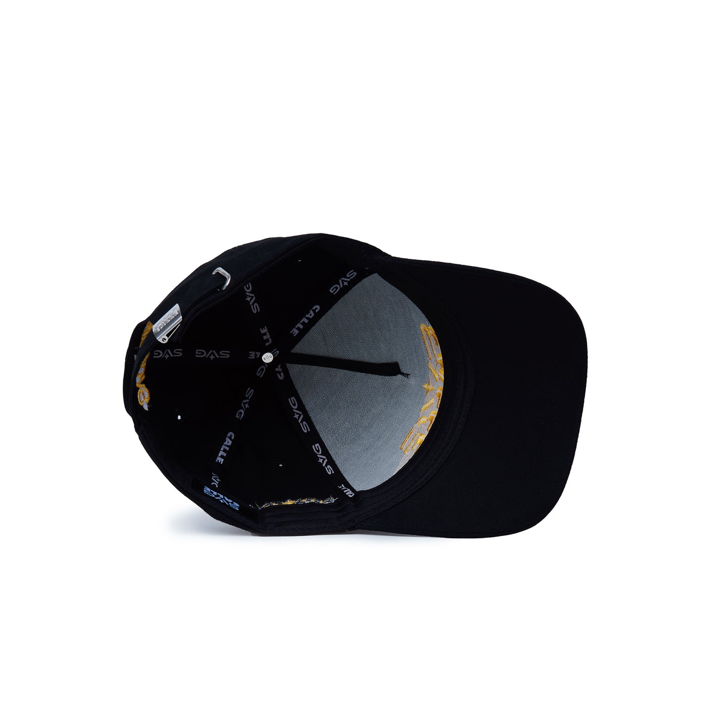 6-Panel Racing Cap Black