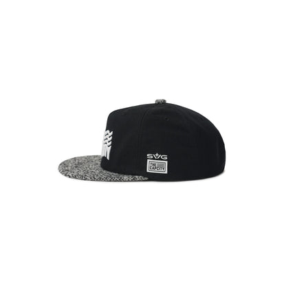 The SVG City Waving Flag Relaxed-Fit Strapback Black