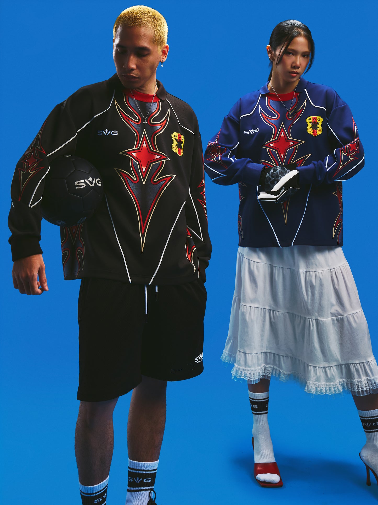 Japan '98 Flame Jersey Blue