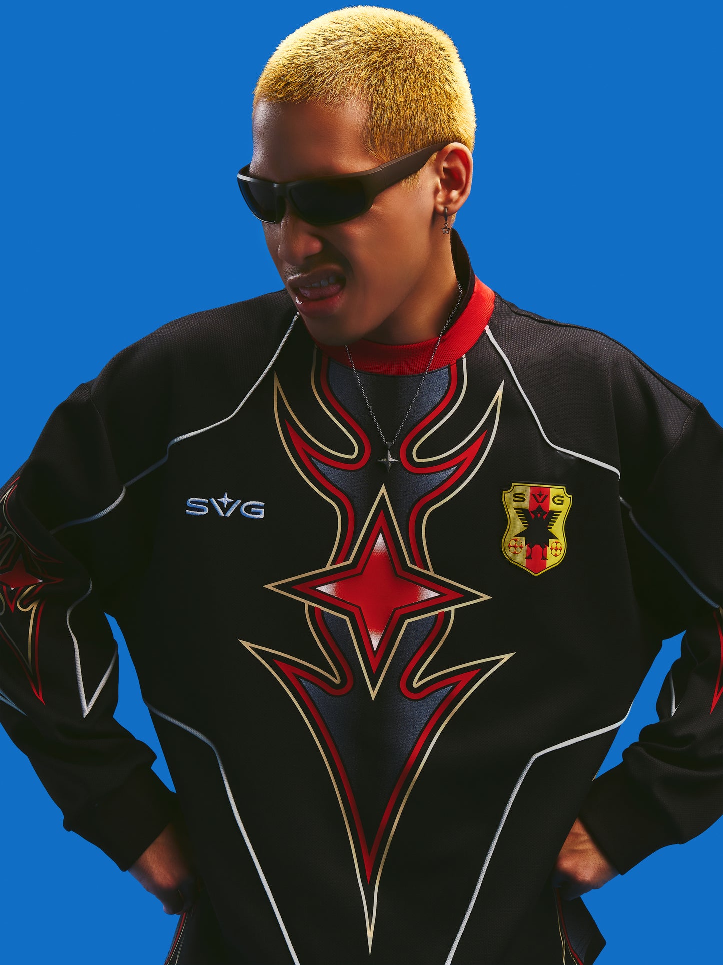 Japan '98 Flame Jersey Black