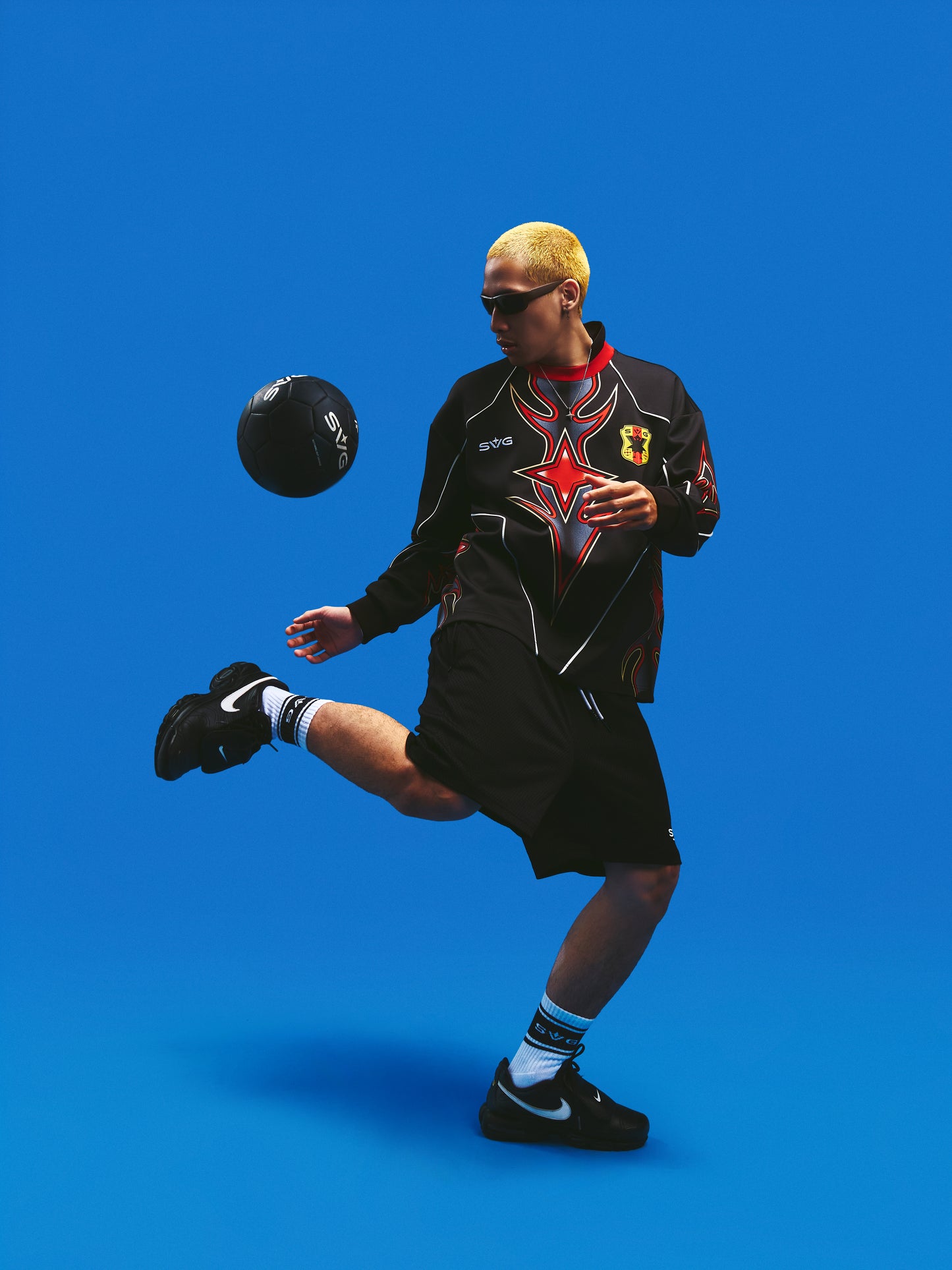 Japan '98 Flame Jersey Black