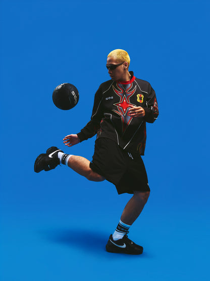Japan '98 Flame Jersey Black