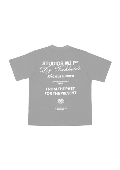 SS26 WIP Tee Grey