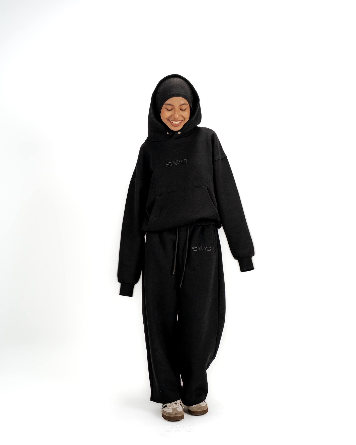 SWEATSUIT BLACK SET